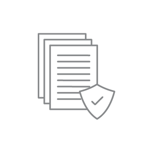 secure papers icon