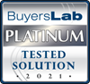 Premio Platino 2021 a la Solución Comprobada otorgado por Buyers Lab