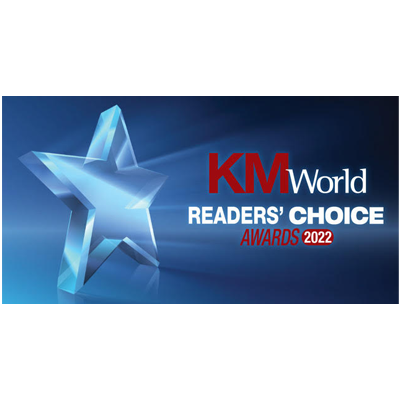 2022 KMWorld Readers' Choice Awards