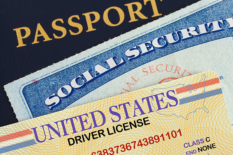 Passport Social Security License