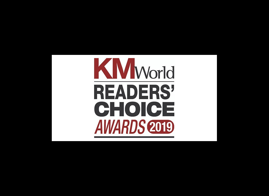 Alaris KMWorld Readers Choice Award 2019